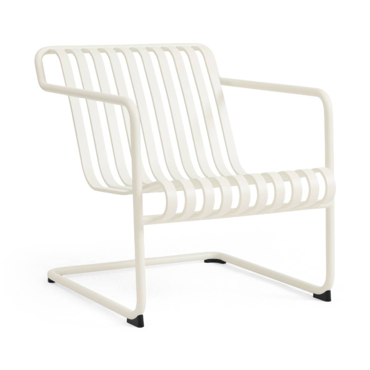 HAY Palissade Cantilever Lounge Chair Low Cream White