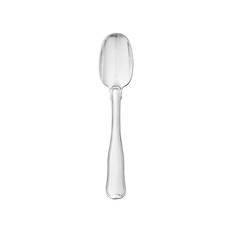 Georg Jensen Dobbelt Riflet Kaffeske, sølv