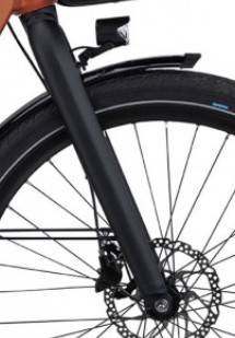 Framgaffel 27,5 tum (584) headset skivbroms mattsvart original crescent elmer 50 cm