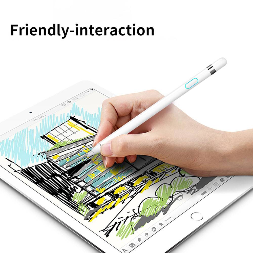 Wiwu stylus för apple penna pekpenna för ipad pro smidig och högkänslig stylus tablet pekpenna för ipad - Vit