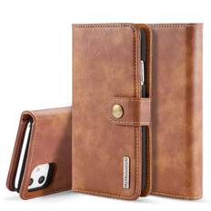 DG.MING Magnet Wallet iPhone 11 Cognac
