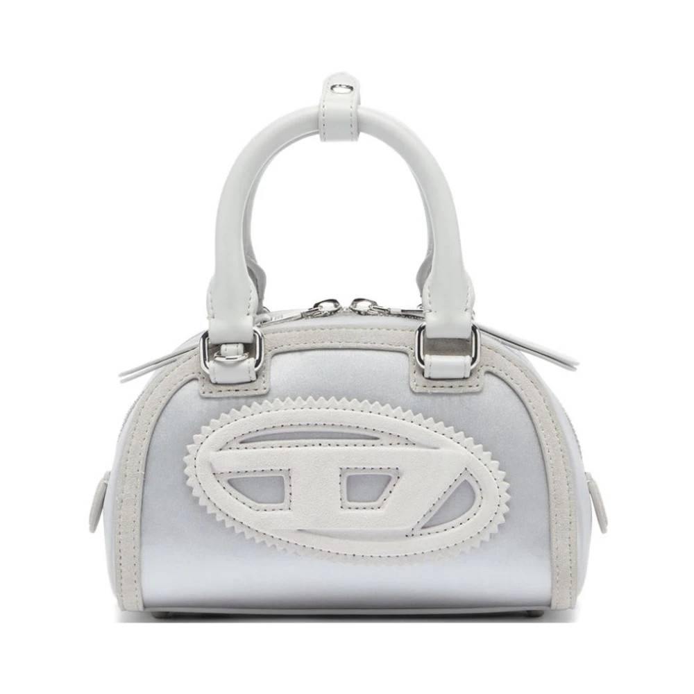 Diesel 1DR Dome Mini Bowling Bag - Tasker - Dame - Grå - ONE SIZE - Uld
