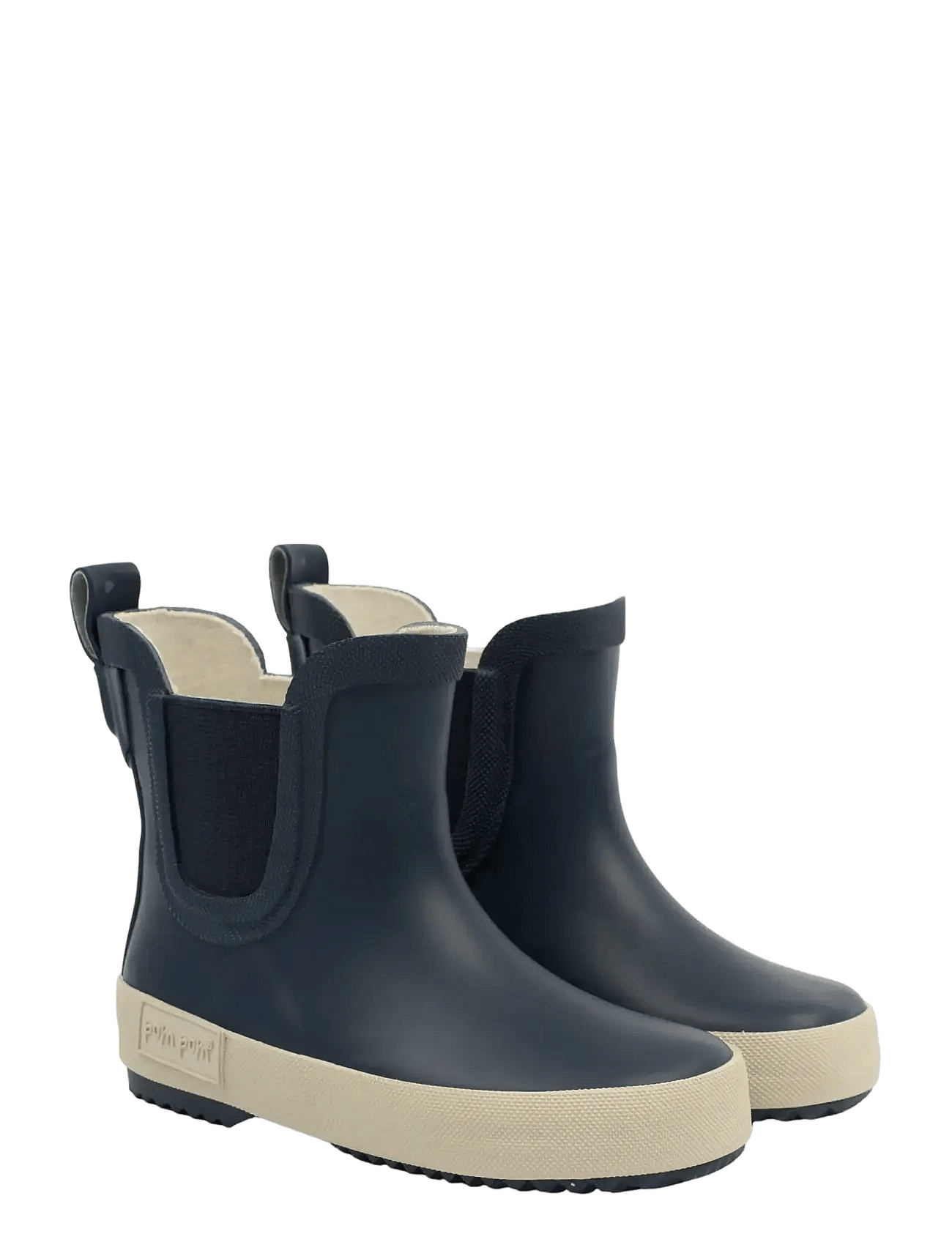 POM POM Pmlook Gumboots Ankle | Navy | 24