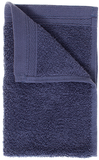 The One Towelling Økologisk Gæstehåndklæde 30X50 Cm - Denim Faded - 30x50 cm