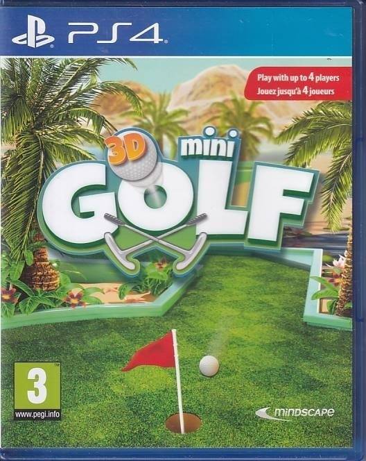 3D Minigolf - PS4 (B Grade) (Genbrug)