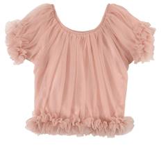 DOLLY by Le Petit Tom Frilly Princess Top Ballet Pink 4-6 Y  Lyserød  4-6 år  kvinde