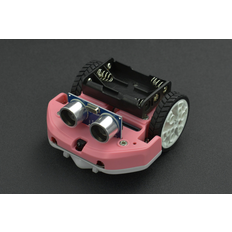 micro: Maqueen Lite with Skin (Red) - micro:bit Educational Programming Robot Platform