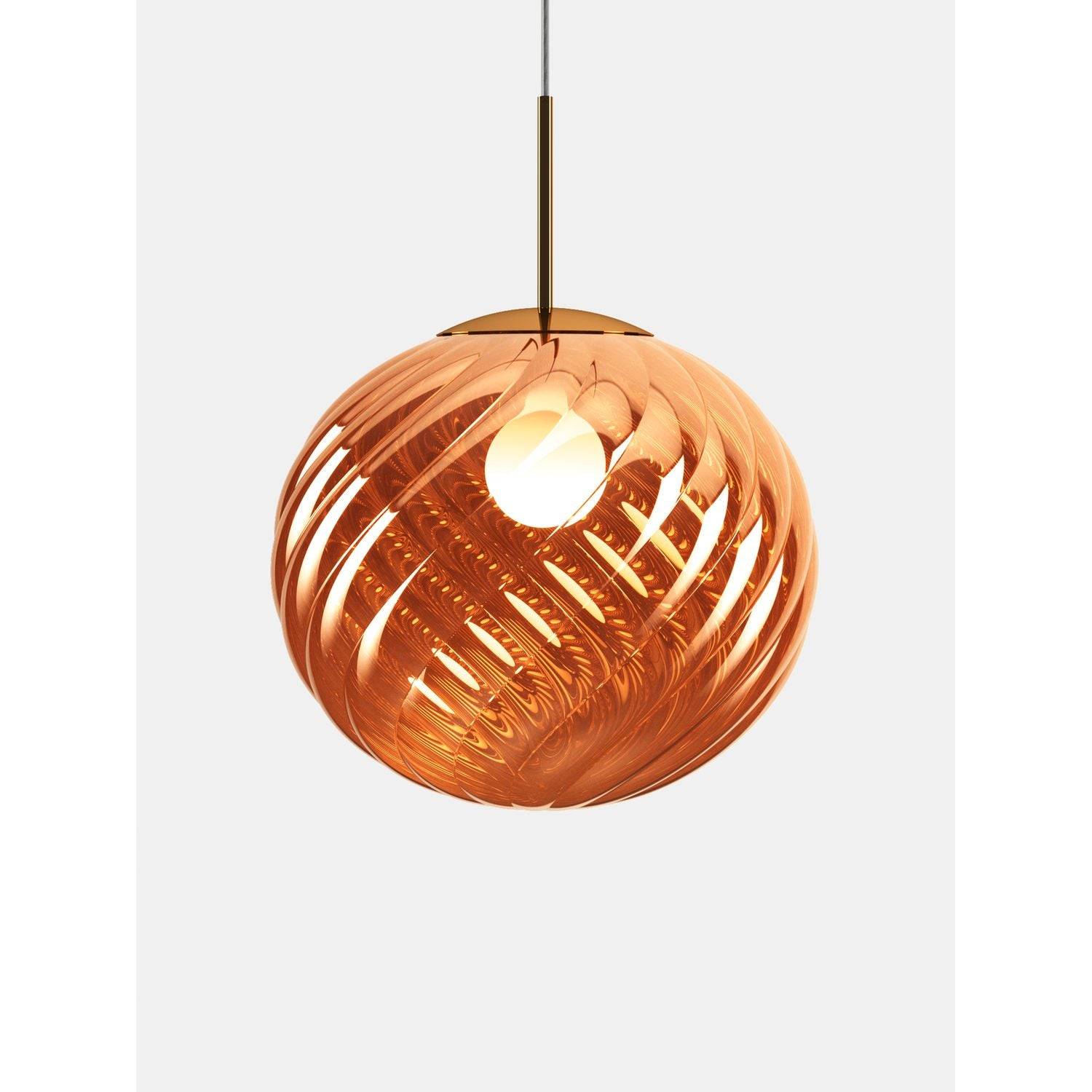 Tom Dixon - Whirl Pendellampa Copper, 45 cm