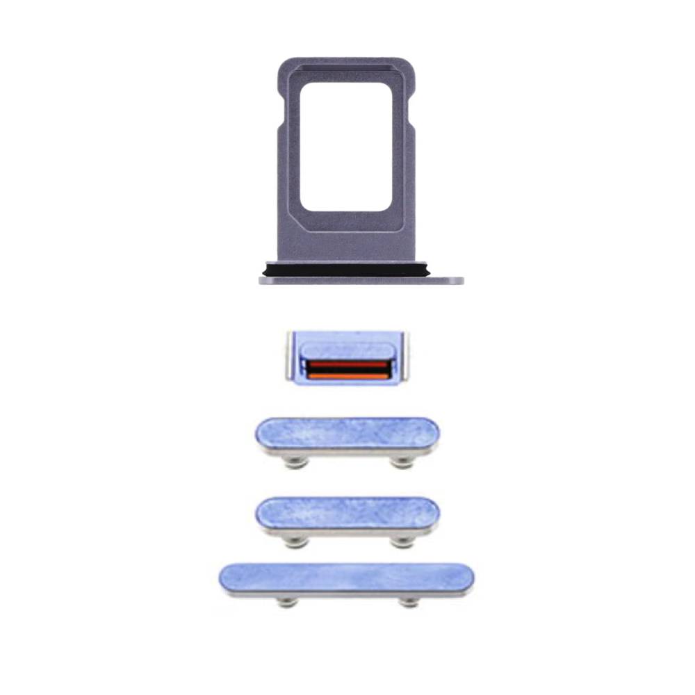 iPhone 11 - Knapsæt (Original) - Lilla