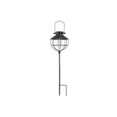 Lampa/Solcell Pinne Rund Svart Ant 18x60cm – 1st