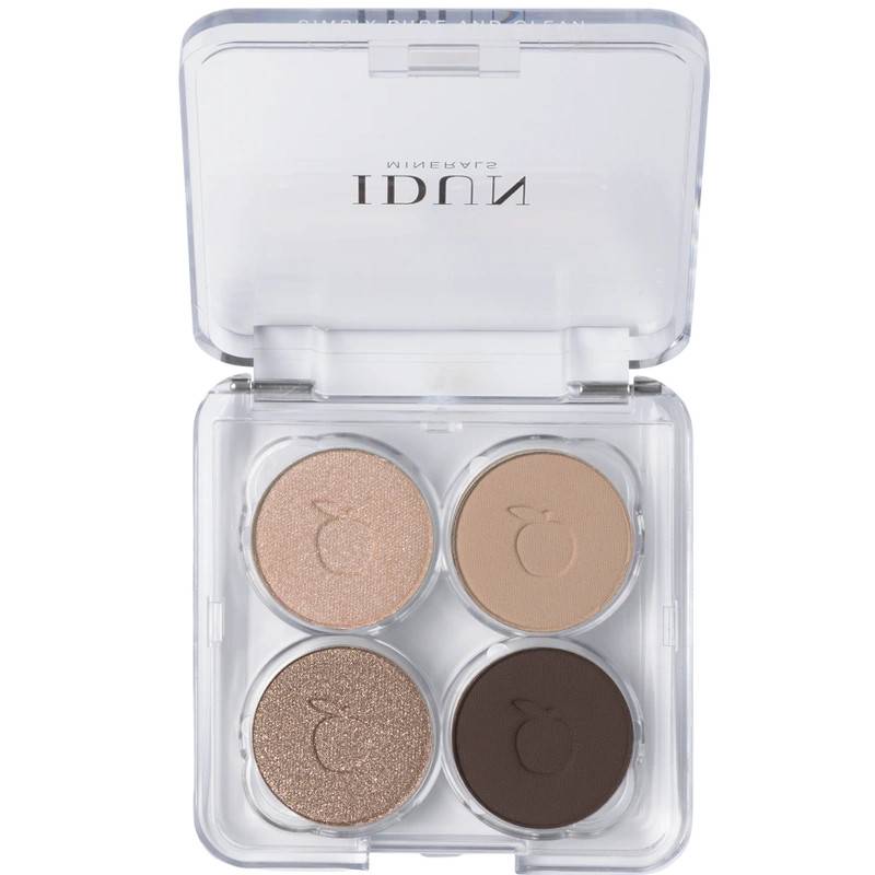 IDUN Minerals Eyeshadow Palette 4 x 1 gr. - Nattviol