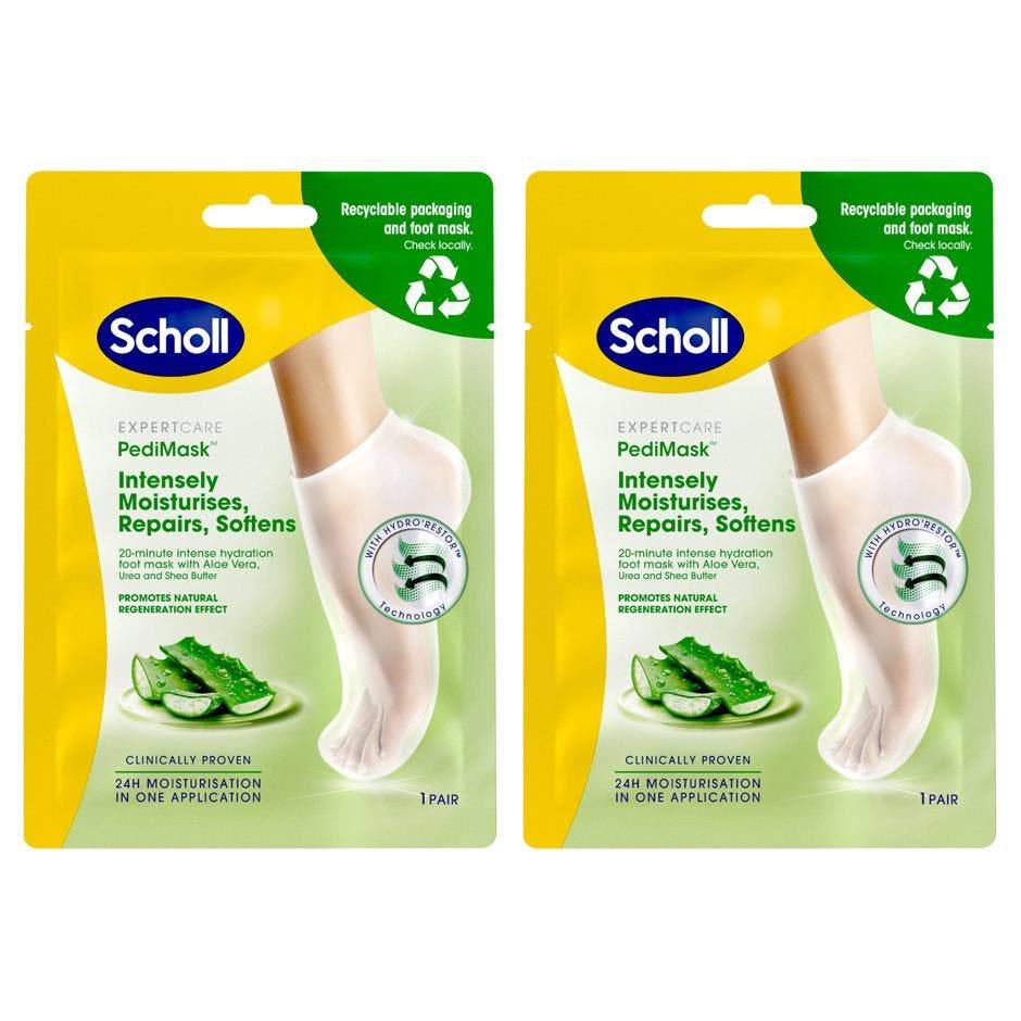 2st Scholl ExpertCare PediMask™ Aloe Vera - 2 pcs