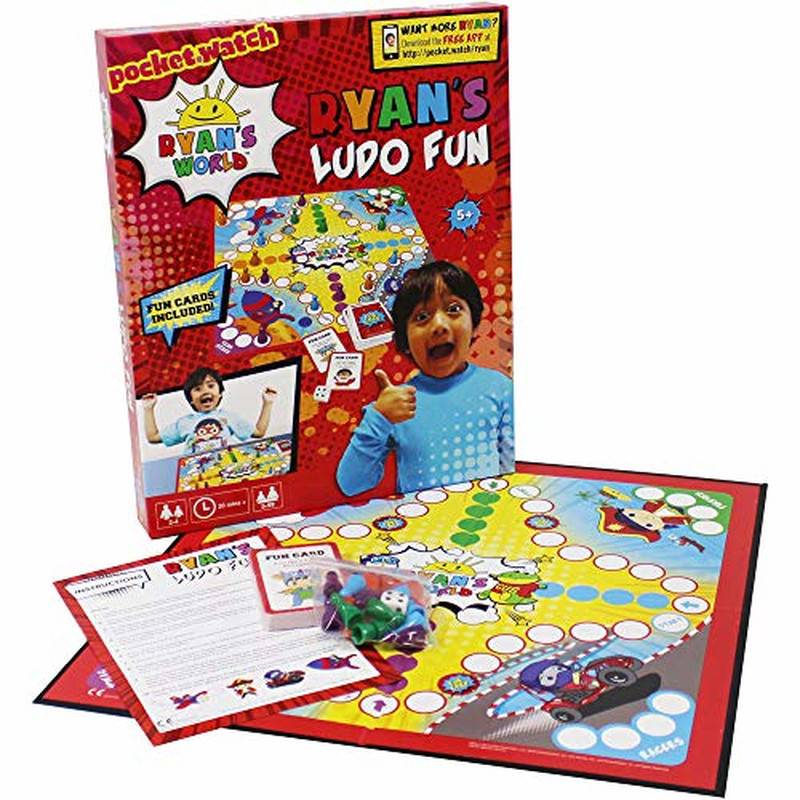 Ryans World: Ryans Ludo Fun Boardgame - English