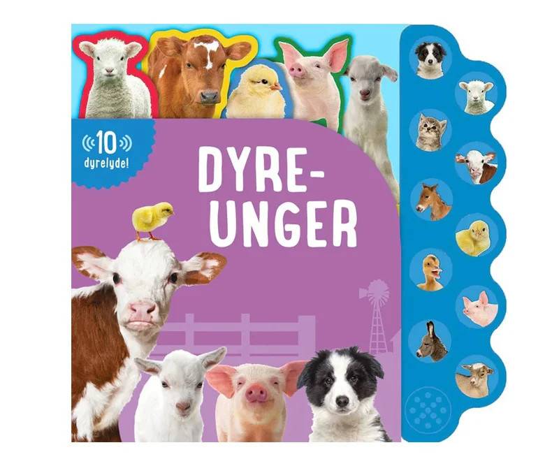 Dyreunger - med 10 dyrelyde