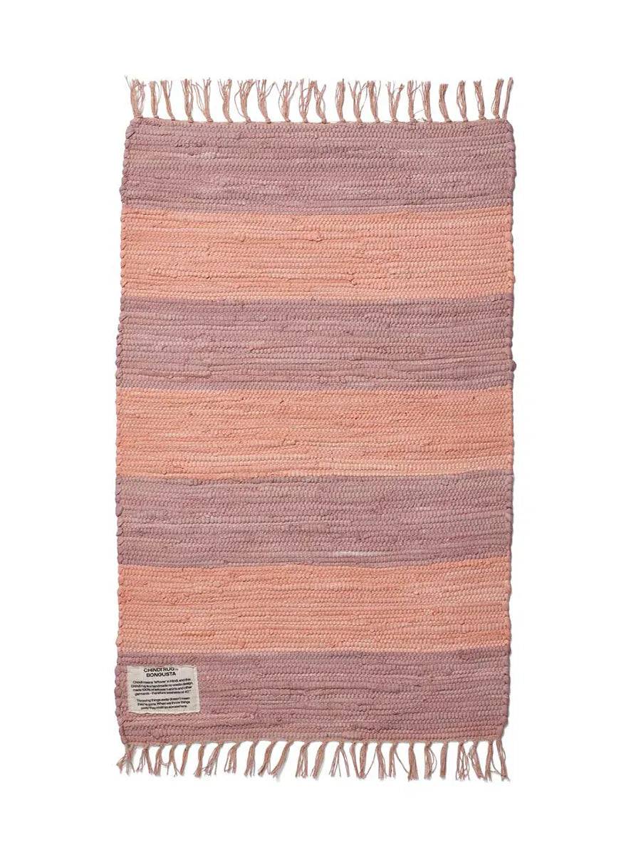 Chindi tæppe, 60x90 cm fra Bongusta Tropicana ash rose - Jacobsen Plus