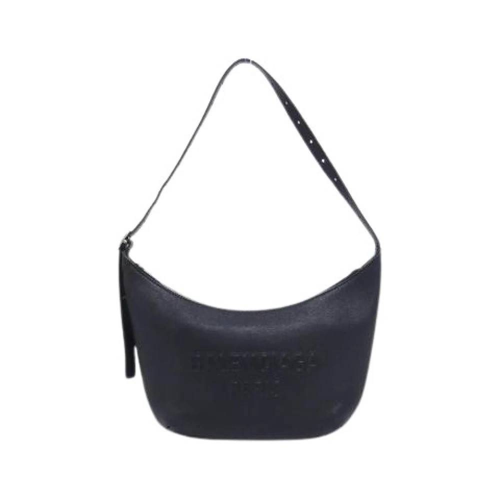 Balenciaga Vintage Pre-owned Mary Kate Calf Skuldertaske - Vintage - Dame - Sort - ONE SIZE - Uld