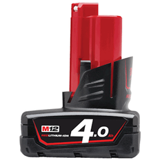 Milwaukee 12V Li-Ion batteri M12 serien 4.0Ah