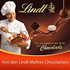 Lindt LINDOR Schokoladen Kugeln Blutorange | 1 kg Beutel, wiederverschließbar | ca. 80 Schokolade mit zartschmelzender Füllung | Großpackung, Pralinen-Geschenk