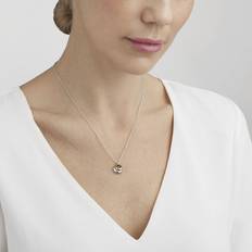 Curve pendant 18K