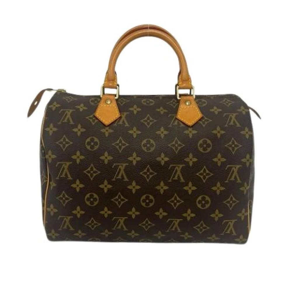 Louis Vuitton Vintage Pre-owned Vintage Boston Bag - Vintage - Dame - Brun - ONE SIZE - Læder