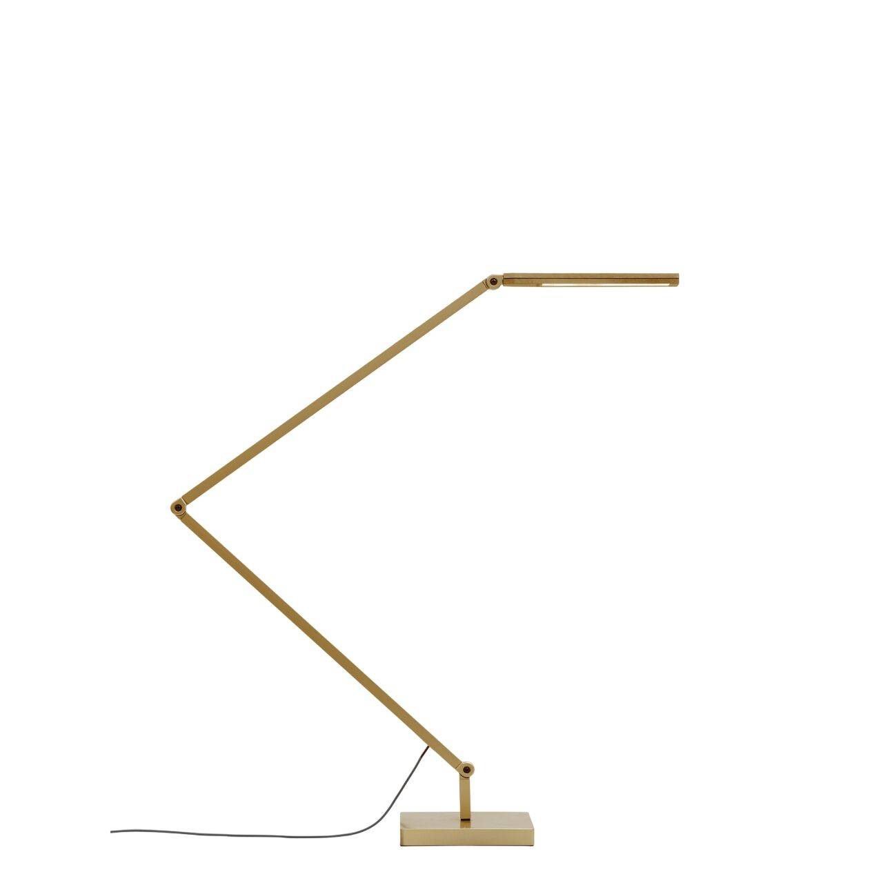 Untitled Linjär Bordslampa utan Bas Guld 3000K