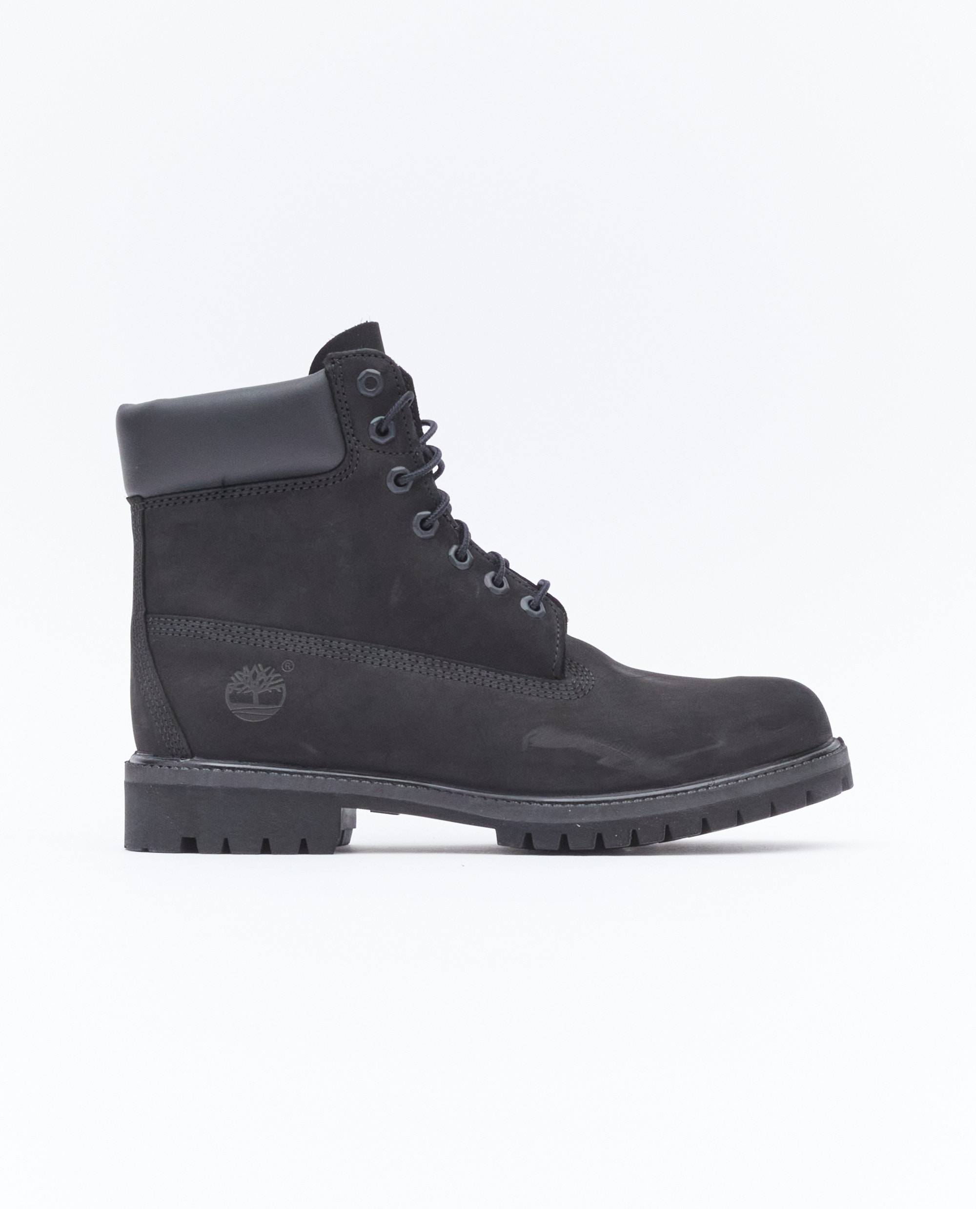 M'S PREMIUM 6 INCH LACE UP WATERPROOF BOOT - 8 - BLACK