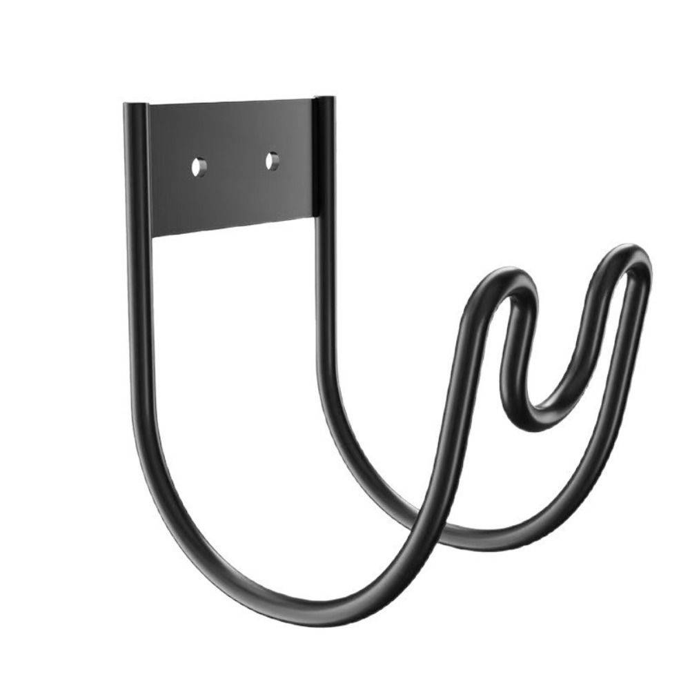 Durable Iron Metal Garden Hose Hanger Wall Mounted Easy Installation Water Hose Rack Garden Water Pipe Hook Garden Use