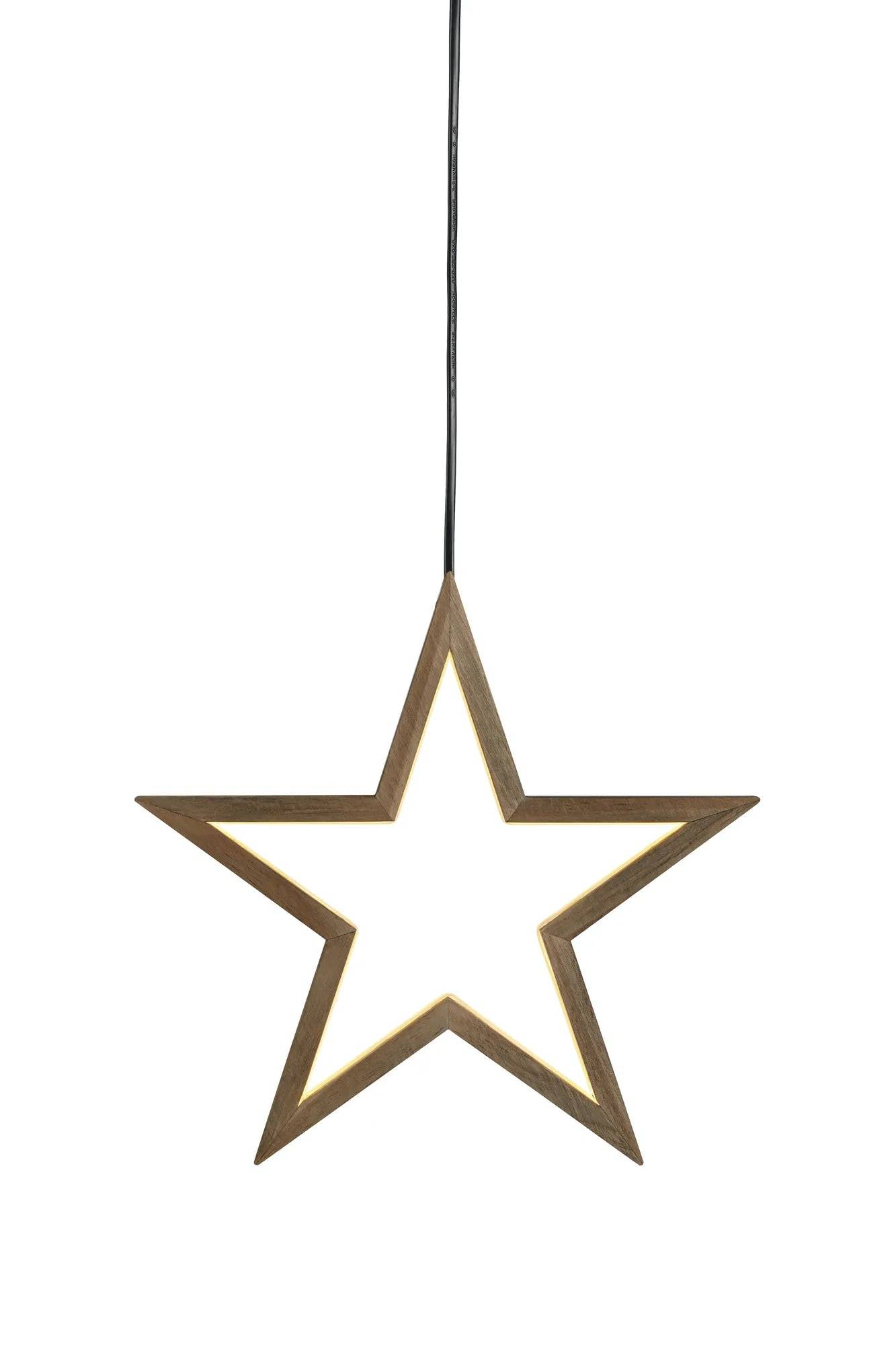 Polaris Trästjärna Brun