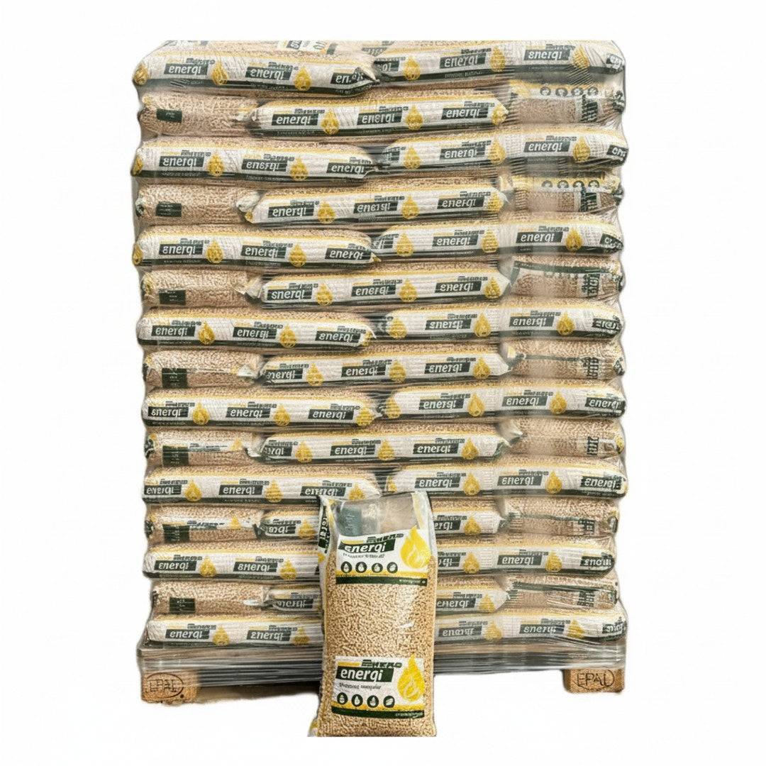 Ewers Premium træpiller - 6mm, 10kg, 900 kg