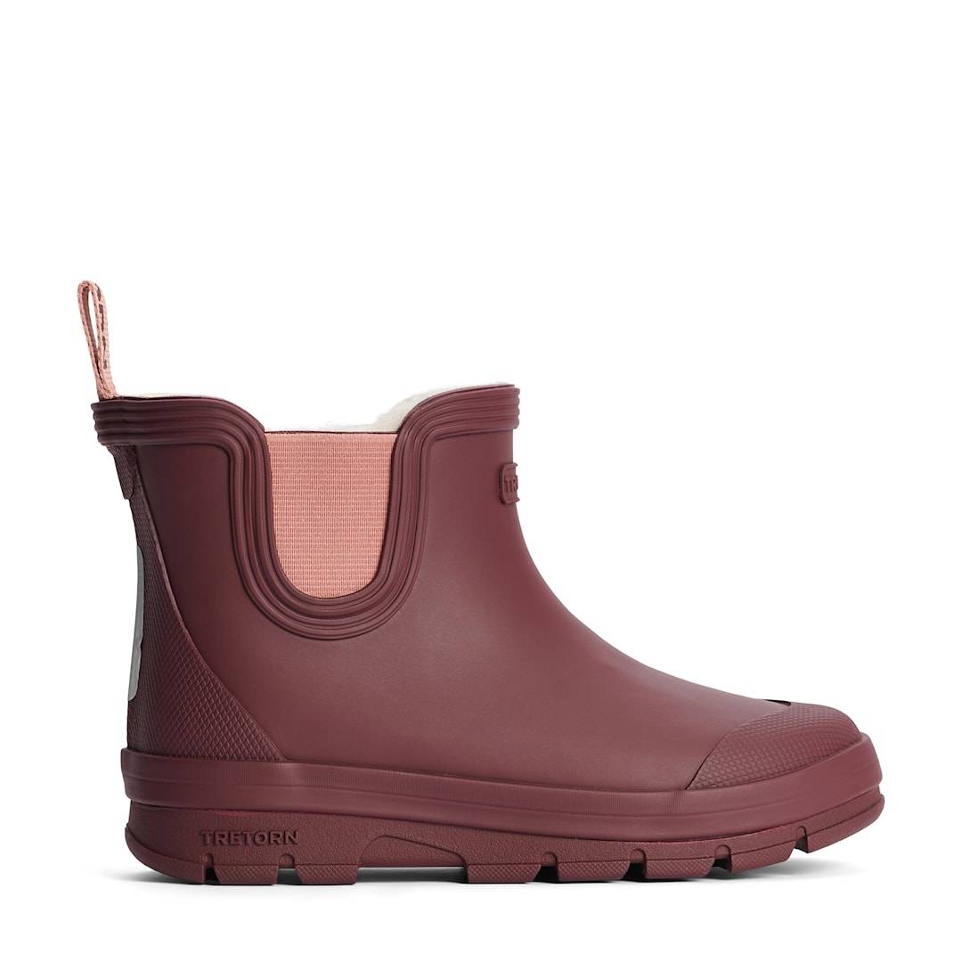 Tretorn Aktiv Chelsea Winter Gummistøvler Burgundy Burgundy-26 EU Rød 26 EU Drenge, Piger
