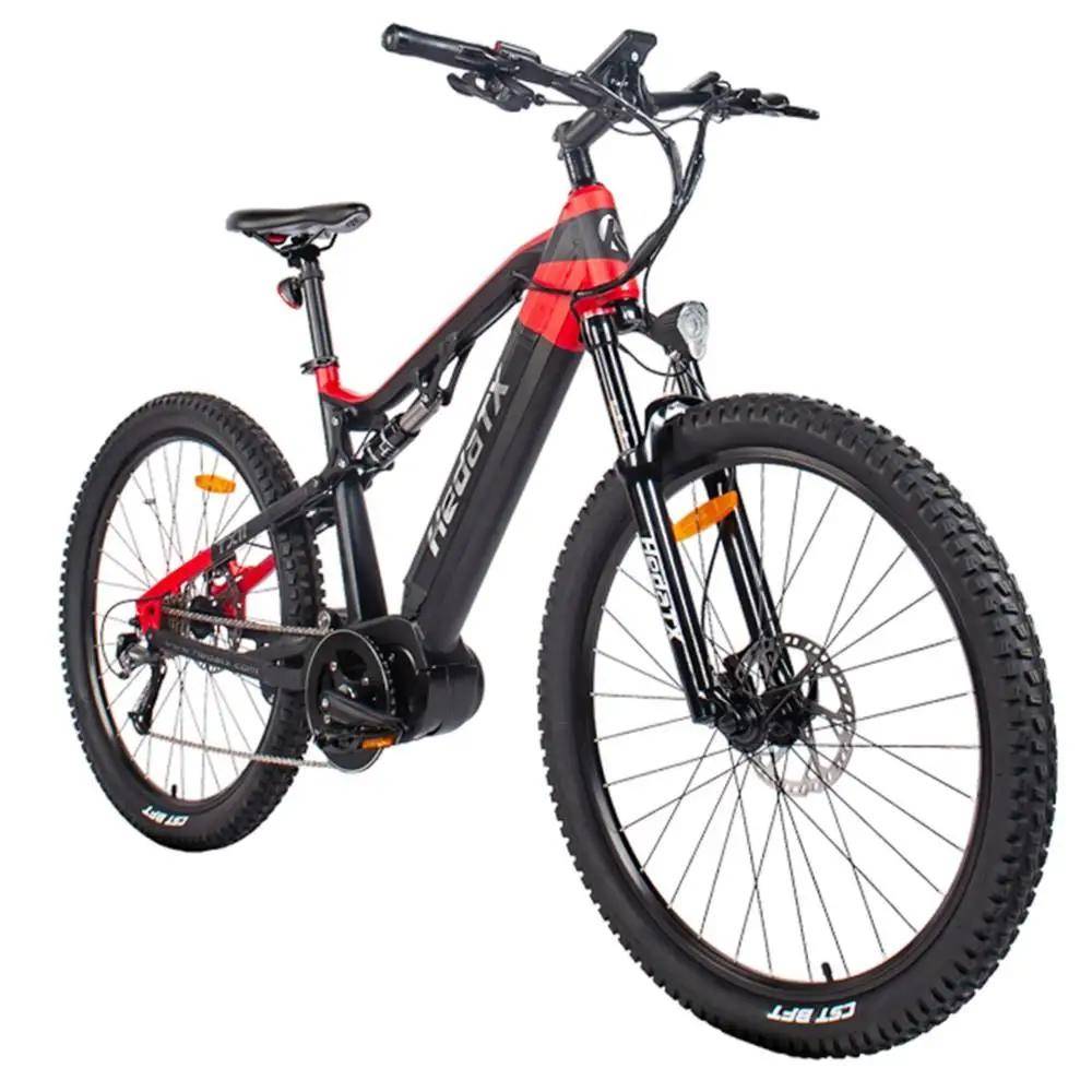 Elcykel 750W kraftfull motor 48V 15Ah Batteri 45km/h Maxhastighet 27,5x2,4 tum Tire Mountain E-Bike 50-70km Räckvidd