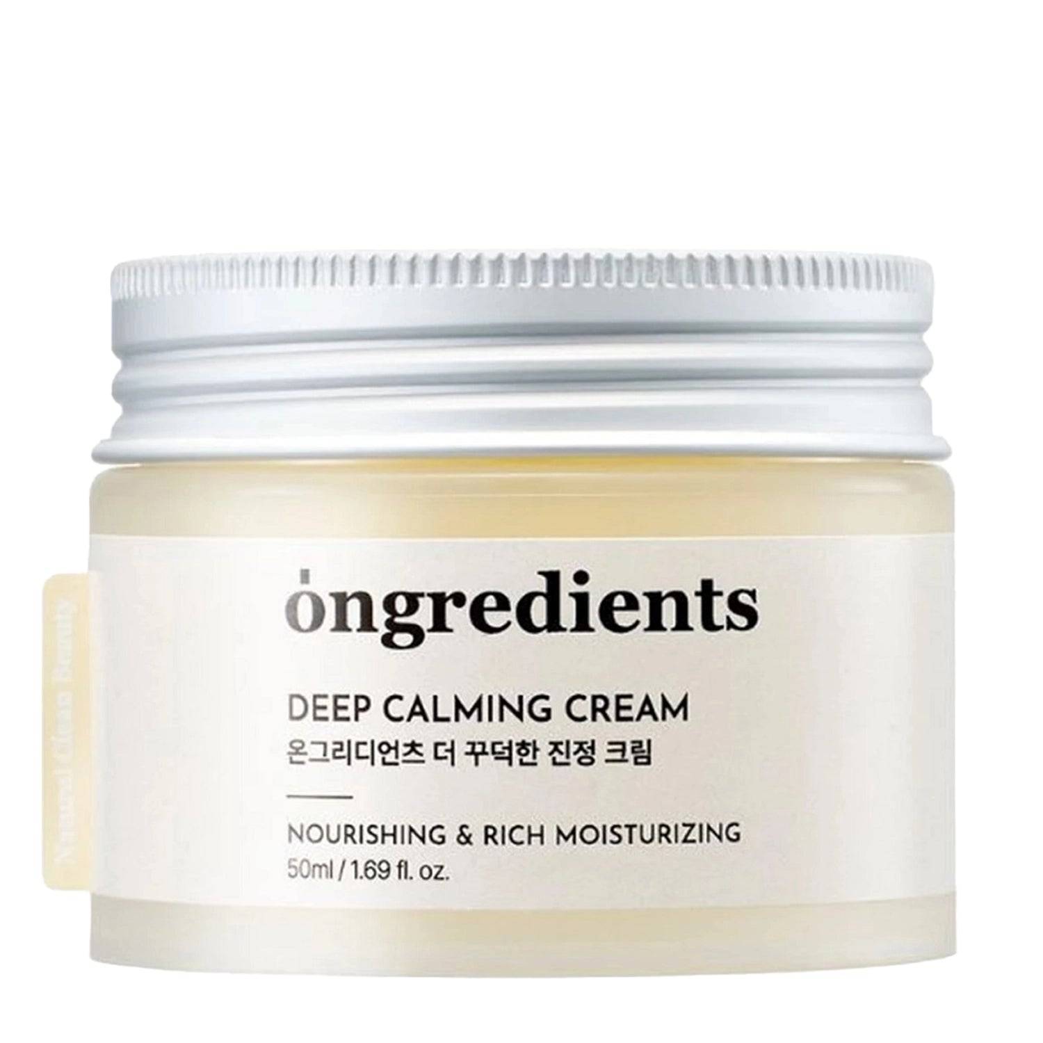 Ongredients Deep Calming Crema 50ml