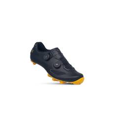 Lake MX 239 Gravel Wide Cykelskor Black/Gold, Str. 46 - Guld (46)