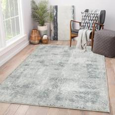 Guchuang Bedding Waschbarer Teppich Wohnzimmer, Modern Grau Teppich rutschfest, Kurzflor Vintage Weich Teppiche für Schlafzimmer Esszimmer 120x170cm