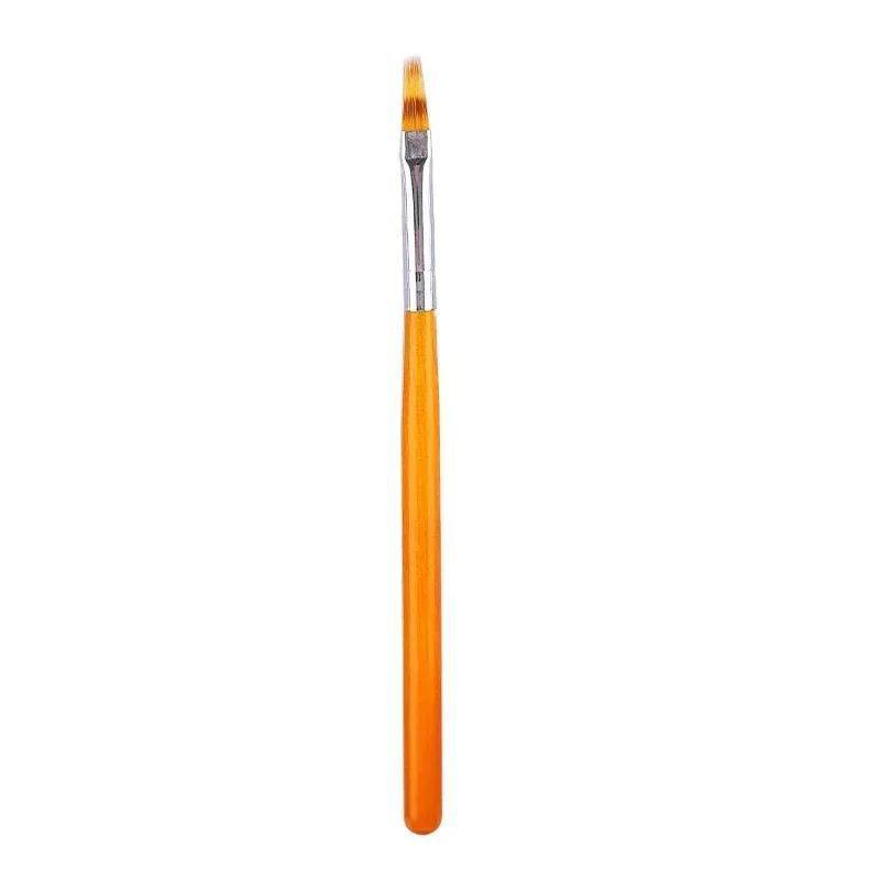 Nail Art Brush Lace Design Acrylic Nail Gradient Pen Gel Painting Drawing Flowers Manicure Salon Tools gul
