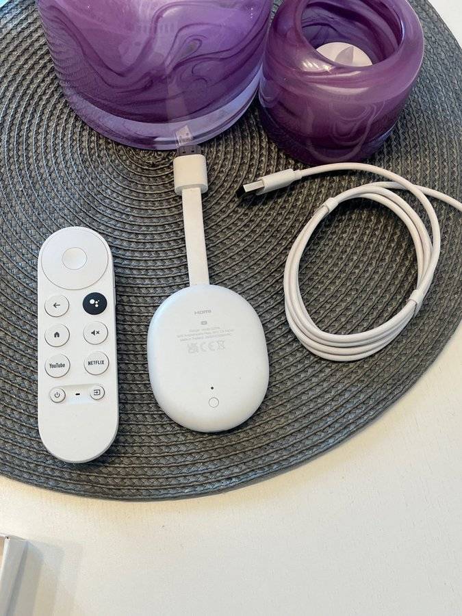Google Chromecast med Google TV 4K
