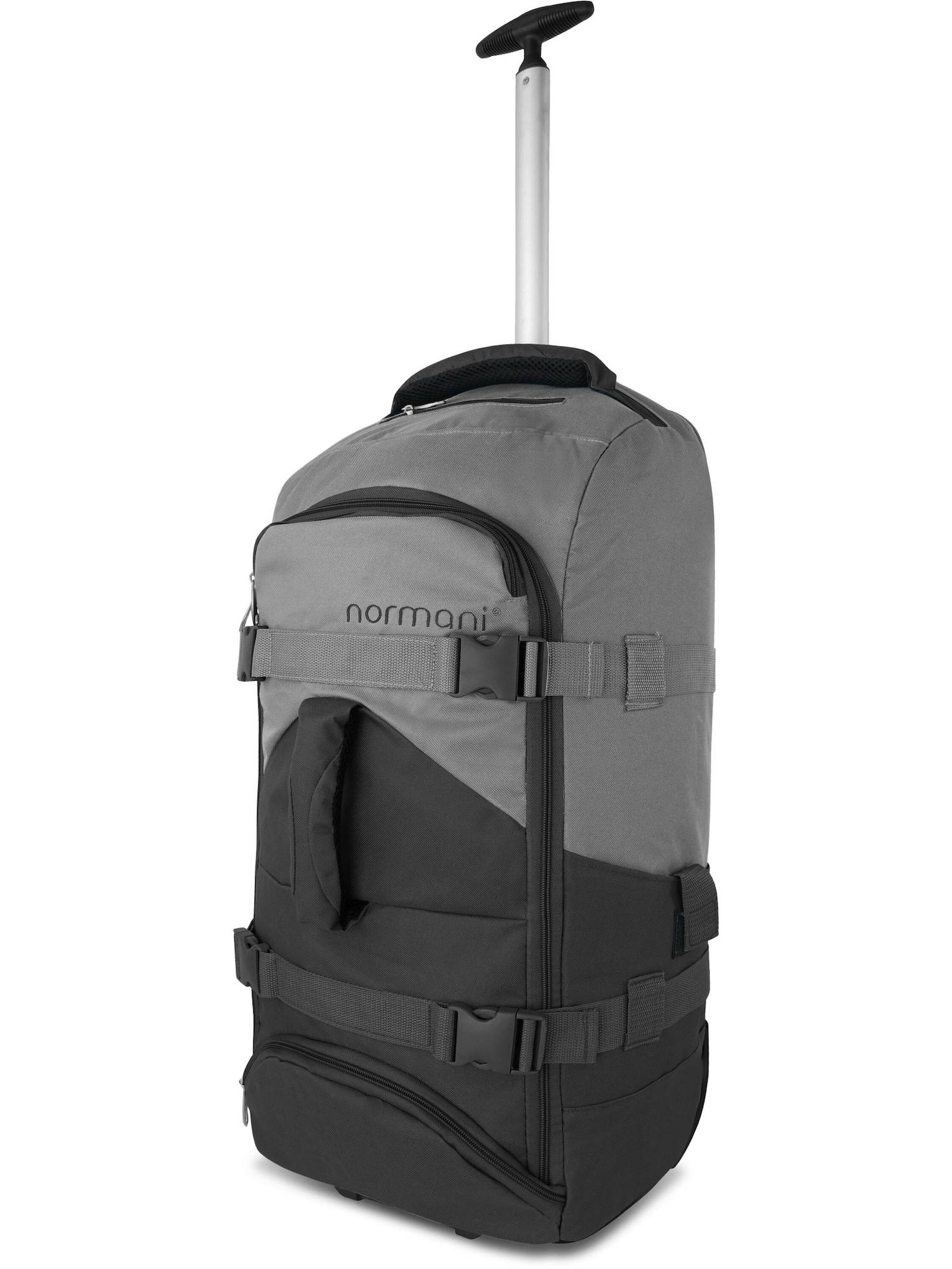 normani Trolley 'Melano'  grå / sort