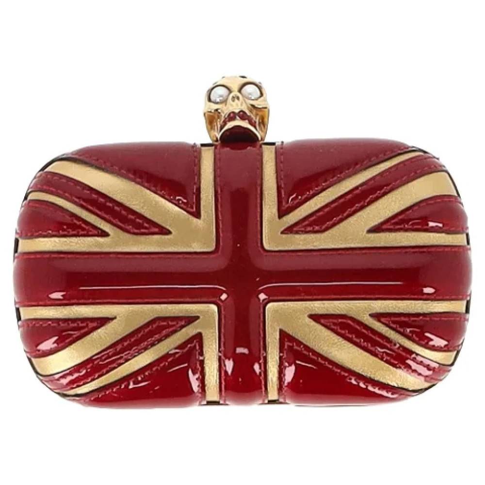 Alexander McQueen Pre-owned Pre-owned Laeder clutches - Vintage - Dame - Rød - ONE SIZE - Uld