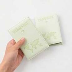 1st Creative Mint Green Pu passfodral med boardingkorthållare och moderiktig passhållare, idealisk för att skydda pass under resor för resor Förvaring - Mint Grön (En-Storlek)
