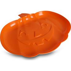 Halloween græskartallerken/fad - orange (På lager i butik)