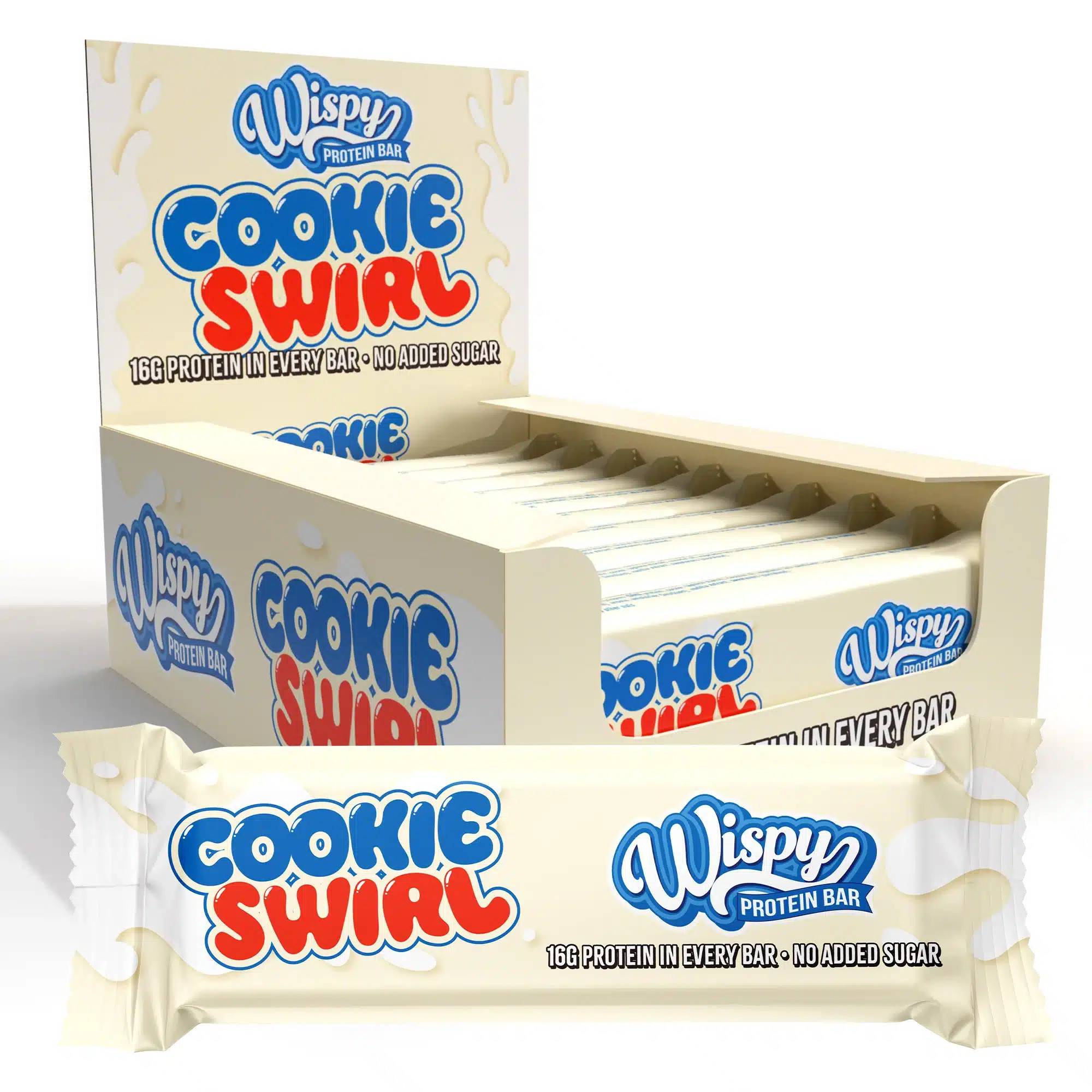 Wispy Proteinbar Cookie Swirl 10 x 55 g