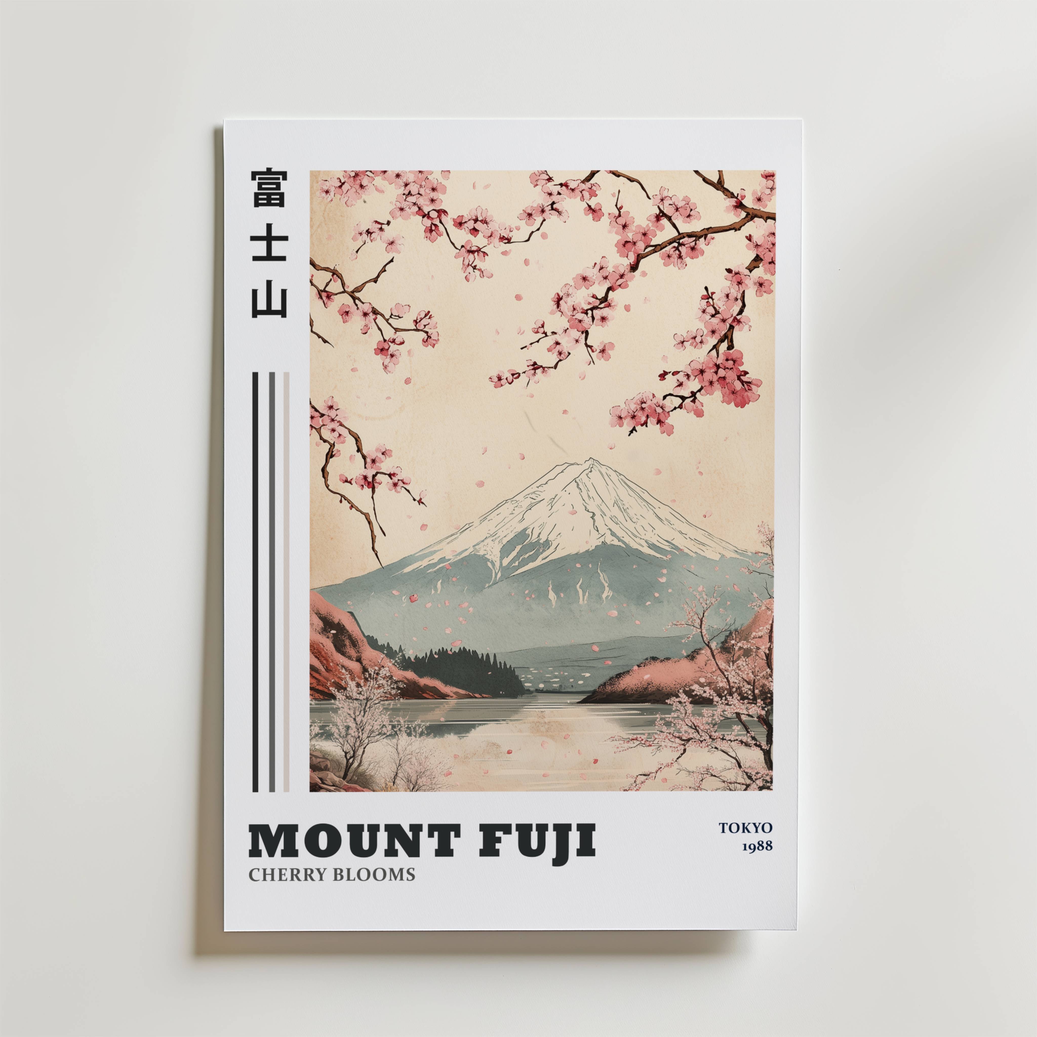 Mount Fuji Poster - Fine Art Poster 70x100 cm