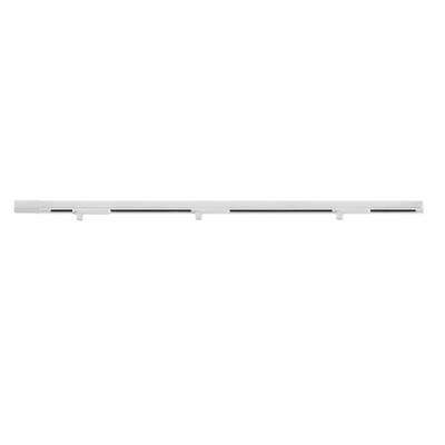 Skagen lysskinne til loft, komplet med 2 pendeladaptor, endetilslutning, hvid, 4 meter