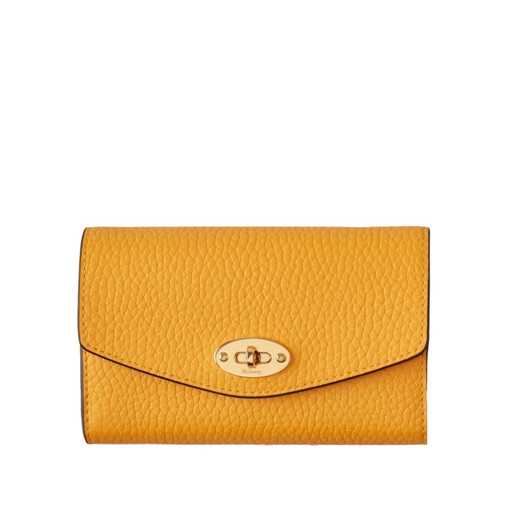 Mulberry Rl6540/736P677 Medium Wallet - Accessories - Dame - Gul - ONE SIZE - Læder