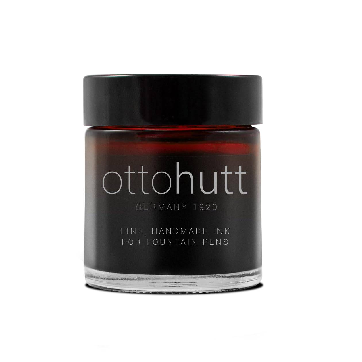 Otto Hutt Bottled Red Gold gold Ink, (with flakes), 30ml, 156-62337