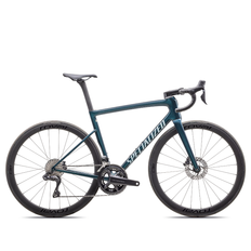 Specialized Tarmac SL8 Expert - 2025 - Gloss Deep Lake Metallic / Green Pearl Over Seafoam - 56