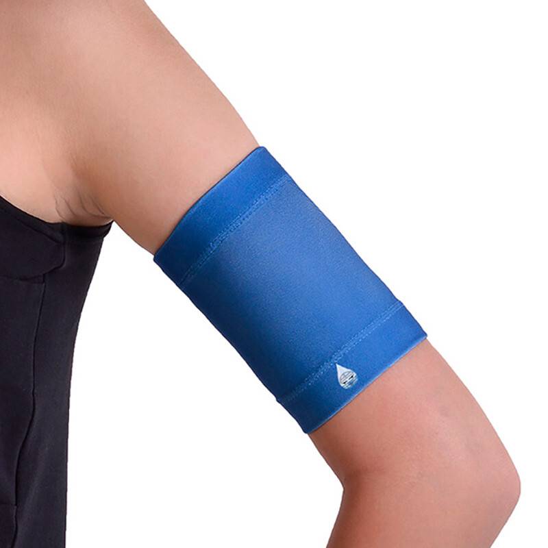Beskyttende armbind til CGM/sensor og pumpe, barn (Blå, XS)