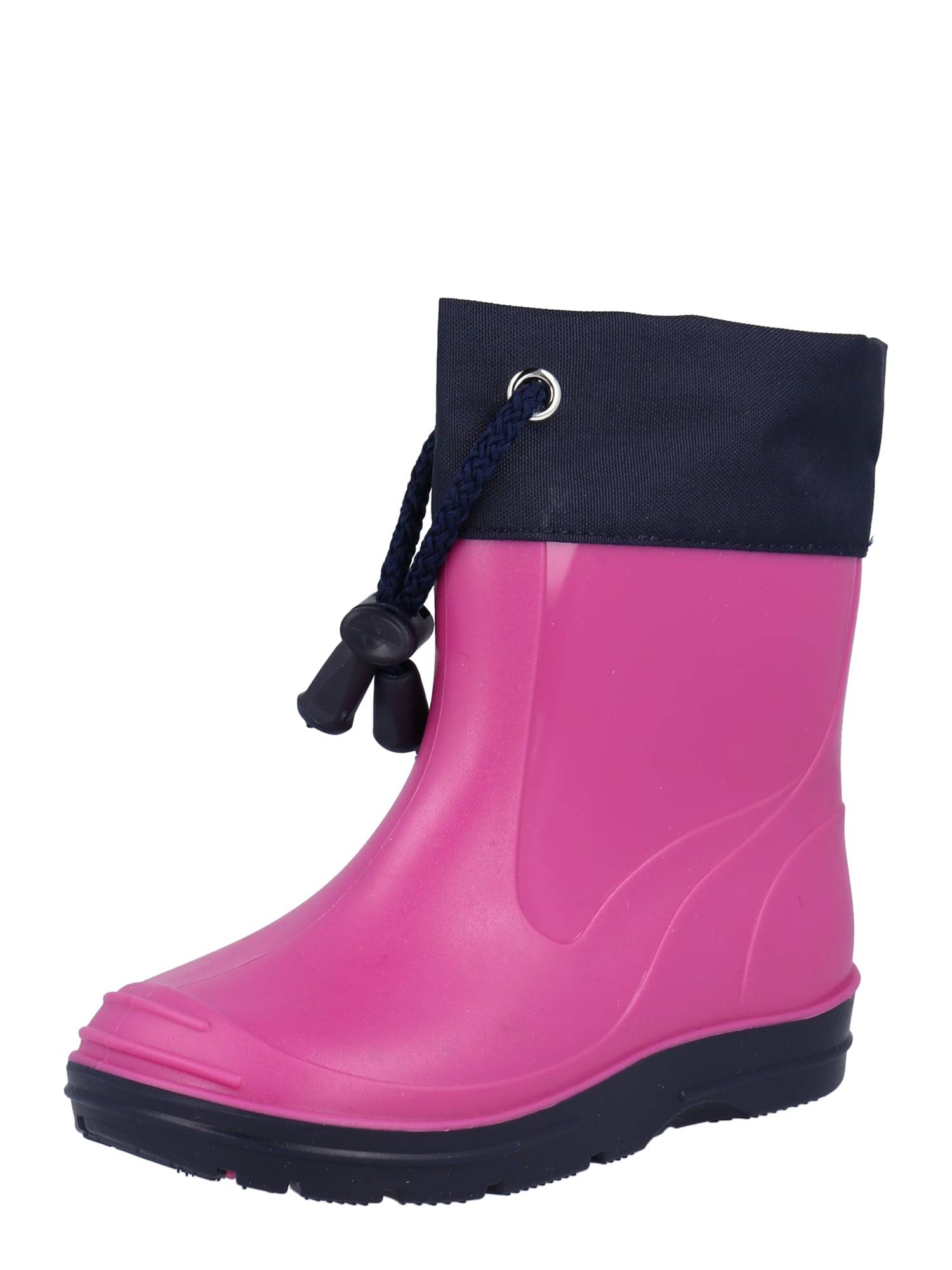 BECK Gummistøvler  mørkeblå / pink