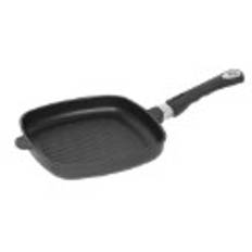 Fyrkantig grillpanna, aluminium, 26 x 26 cm, induktion - AMT Gastrogus