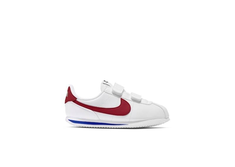 Nike Cortez Basic SL White Varsity Red (PS) - 28.5 / Standard